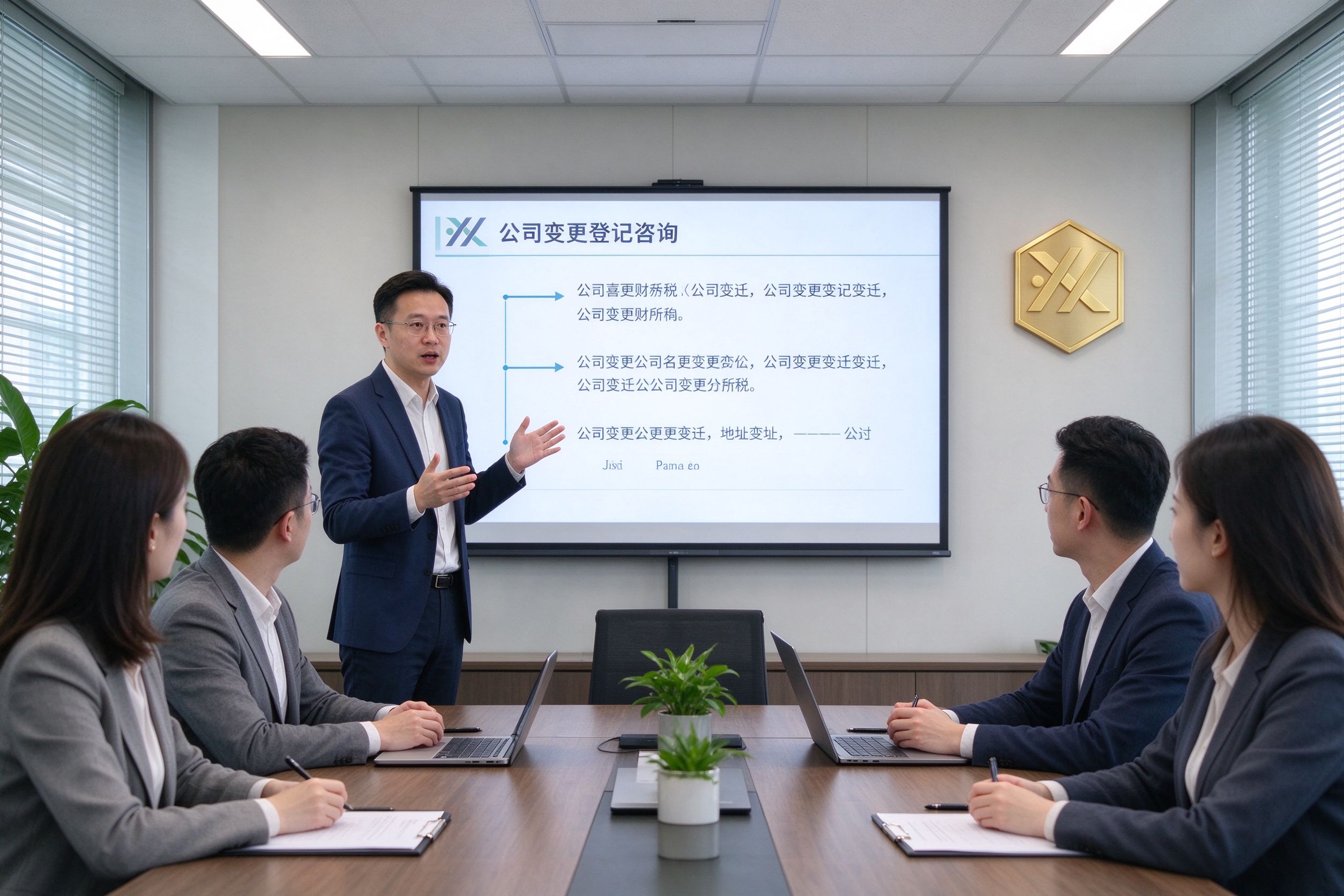 公司变更,财务能委托代办吗