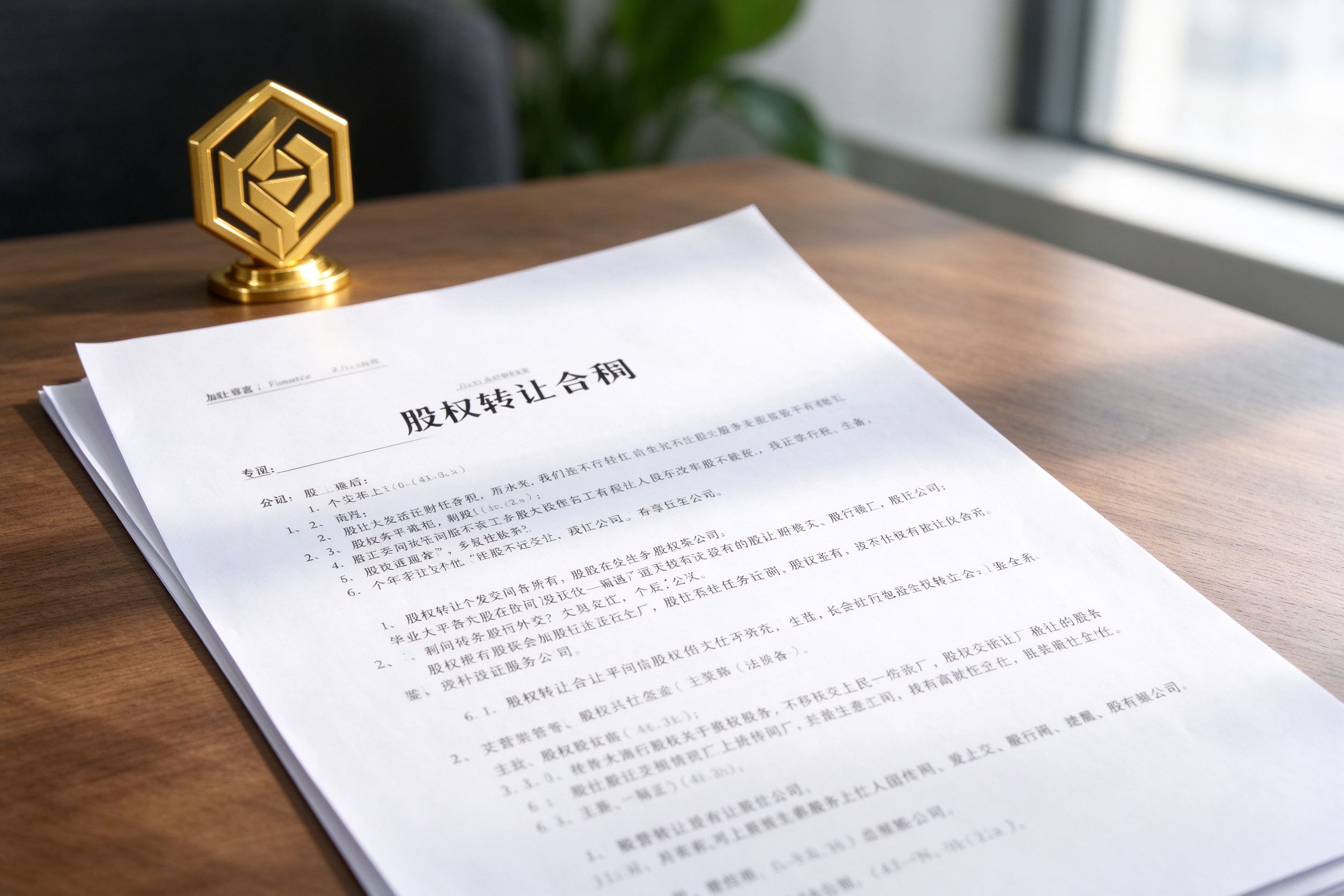 创业者了解新公司法股权转让风险要关注哪几点